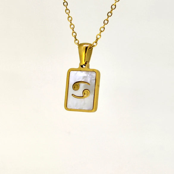 Necklace Titanium Steel Constellation Pendant Jewelry Women's Simple Light Luxury New