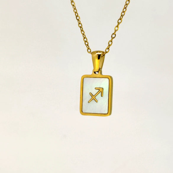 Necklace Titanium Steel Constellation Pendant Jewelry Women's Simple Light Luxury New