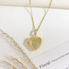 Necklace Titanium Steel Copper Cross Chain Sweet Geometric Real Gold Plated Women's Accessories