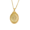 Necklace Titanium Steel Copper Cross Chain Sweet Geometric Real Gold Plated Women's Accessories