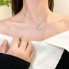 Necklace Titanium Steel Copper Diamond Star Design For Female