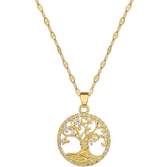 Necklace Titanium Steel Copper Geometric Design