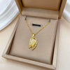 Necklace Titanium Steel Copper Geometric Natural Style Women's Allmatch Clavicle Chain