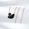 Necklace Titanium Steel Copper Inlaid Zircon Geometric Vacuum Plating Fashion