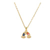 Necklace Titanium Steel Copper Real Gold Electroplated Geometric Light Luxury Jewelry For Women