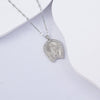 Necklace Titanium Steel Copper Water Wave Chain Cross Pendant Electroplated Light Luxury Elegant Highend Jewelry