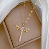 Necklace Titanium Steel Copper Zircon Geometric Light Luxury Elegant Gorgeous Natural Unisex