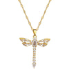 Necklace Titanium Steel Copper Zircon Geometric Light Luxury Elegant Gorgeous Natural Unisex