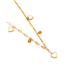 Necklace Titanium Steel Fiveleaf Flower Love Butterfly Geometric Electroplating For Women