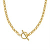 Necklace Titanium Steel Geometric Electroplated Jewelry