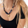 Necklace Titanium Steel Geometric Electroplating Bohemian Elegant Minimalist Smiley Face Heart Palm