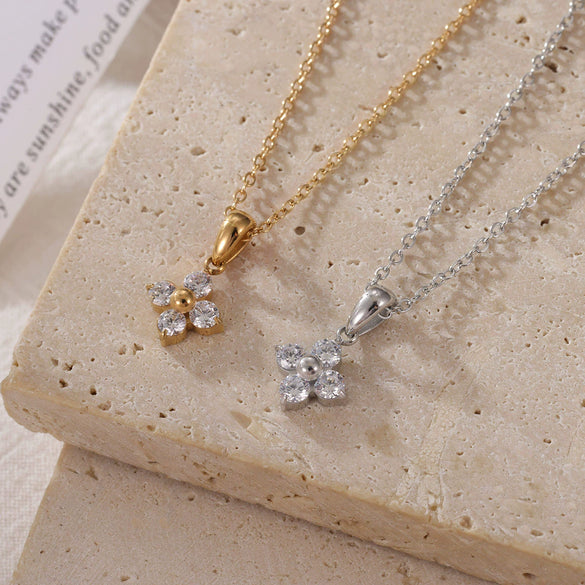 Necklace Titanium Steel Geometric Electroplating Women's Jewelry