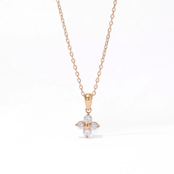 Necklace Titanium Steel Geometric Electroplating Women's Jewelry