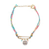 Necklace Titanium Steel Geometric Pattern Electroplating Multipendant