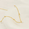 Necklace 316L Stainless Steel Gold Zircon Geometric Fashion Electroplated Ochain Women's