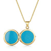 Necklace Titanium Steel Heart Shape Furnace Vacuum Electroplating