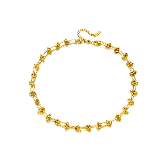 Necklace Titanium Steel Hiphop Street Style Exaggerated Punk Thorn Electroplating