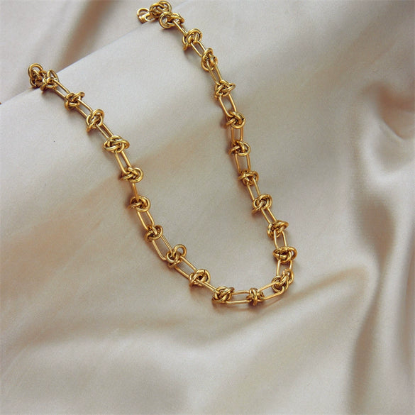 Necklace Titanium Steel Hiphop Street Style Exaggerated Punk Thorn Electroplating
