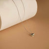 Necklace Titanium Steel Light Luxury Geometric Box Chain Asymmetric Stitching Electroplating