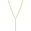 Necklace Titanium Steel 8 Shaped Chain Geometric Letters Numbers Text Vacuum Plated 18K Gold