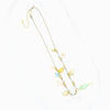 Necklace Titanium Steel Shell Starfish Butterfly Turtle Chili Elephant Pearl Electroplating Multipendant