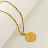 Necklace Titanium Steel Stainless Steel Constellation Electroplated 18K Gold Fashion Trend Unisex