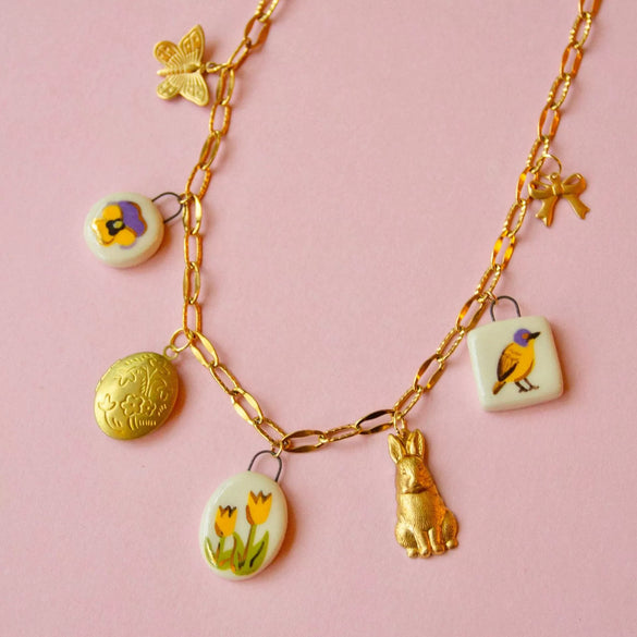 Necklace Titanium Steel Stainless Steel Electroplating Animal Zodiac Fruit Food Pendant