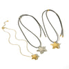 Necklace Titanium Steel Stainless Steel Fivepointed Star Pendant Snake Chain Electroplating Allmatch Unisex