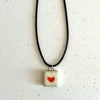 Necklace Titanium Steel Stainless Steel Floral Apple Cherry Rainbow Pattern Electroplating Minimalist