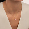 Necklace Titanium Steel Stainless Steel Geometric Electroplating Dopamine Simple