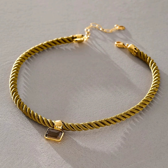 Necklace Titanium Steel Stainless Steel Geometric Electroplating Unisex Simple Regular Chain