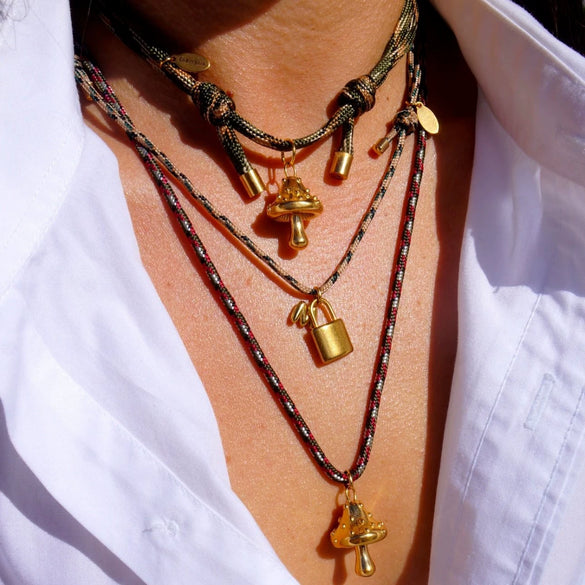 Necklace Titanium Steel Star Pattern Electroplated Minimalist Style