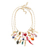 Necklace Zinc Alloy Electroplating Geometric Heart Fruit Style For Women