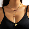 Necklace Zinc Alloy Insects Heart Electroplating Ochain Women