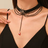 Necklaces Alloy Glass Glazed Rice Bead Handmade With Scary Ghost Tombstone Pumpkin Festive Elements For Women