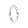 Neutral Titanium Steel Ushape Ring Electroplated Simple Fashion Jewelry
