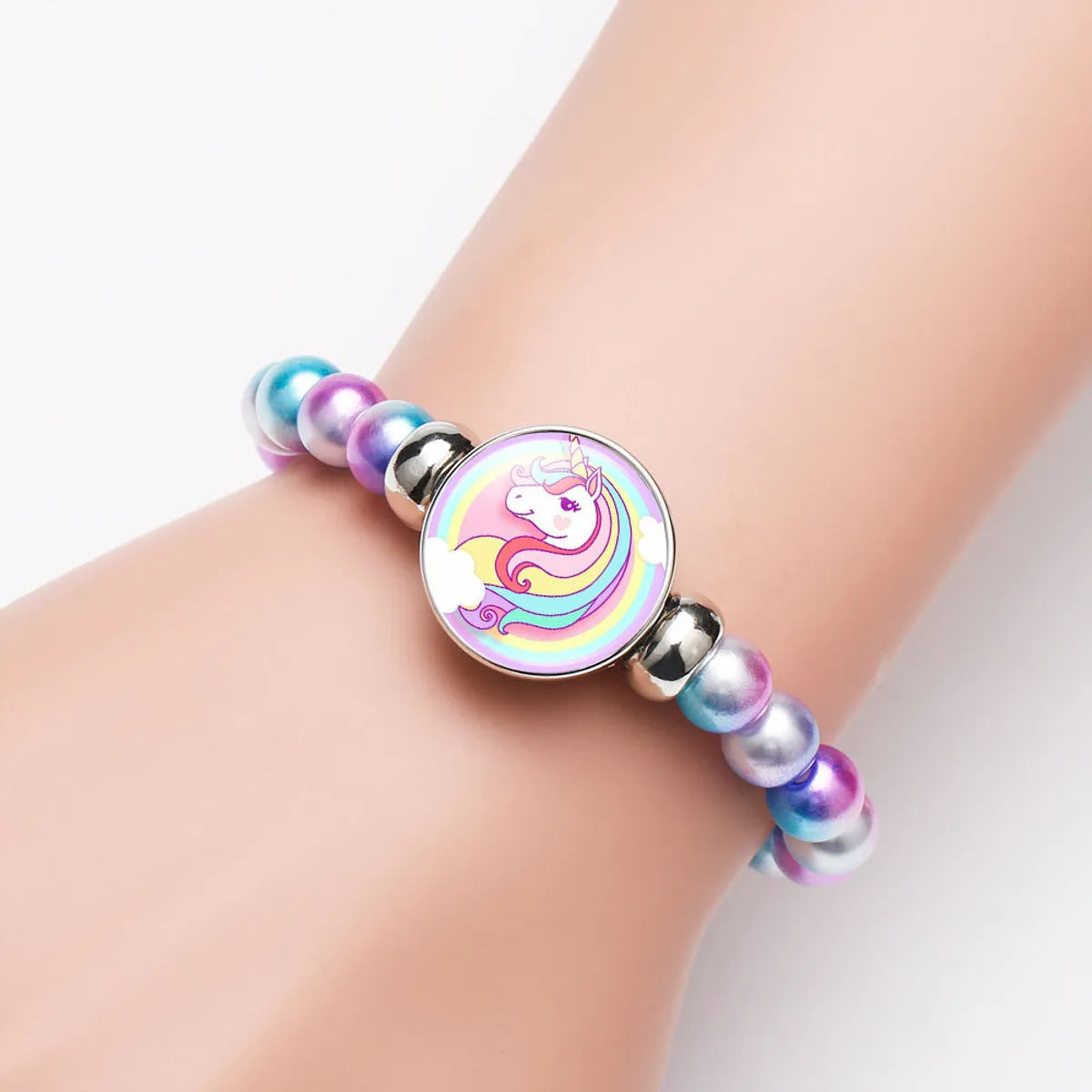 New Accessories Children's Cartoon Unicorn String Jewelry Bracelet