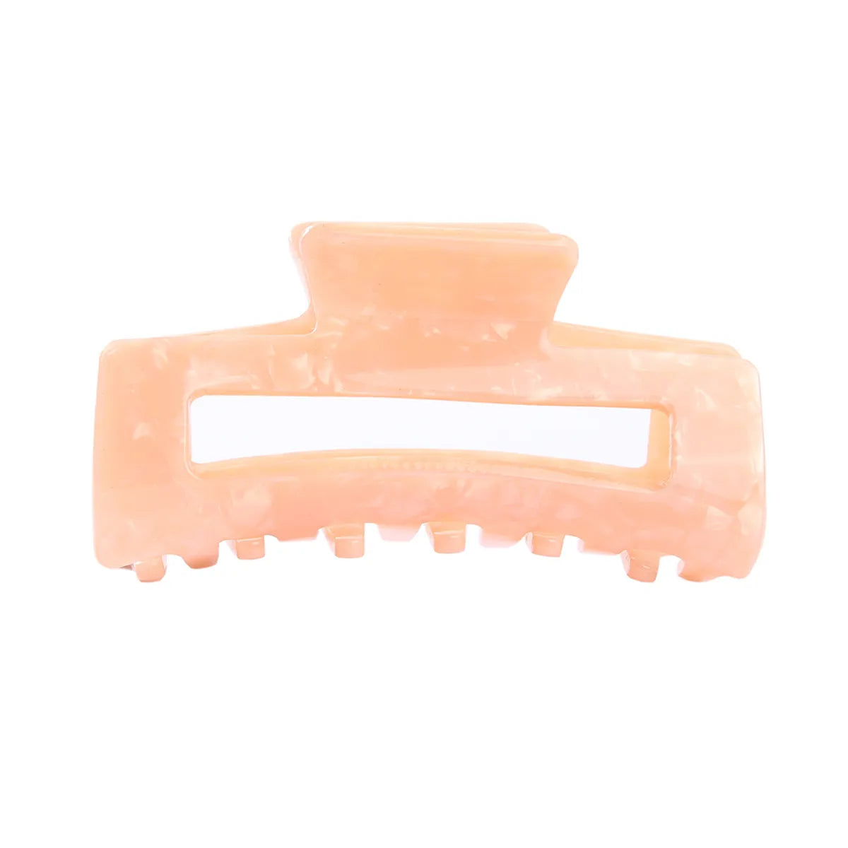 New Acetate Acrylic Rectangular Grip Hair Clip Set