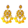 New Bohemian Color Diamond Flower Fearrings Personalized Jewelry Wholesale