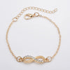 New Bracelet Fashion Digital 8 Bracelet Diamond 8 Word Bracelet For Women