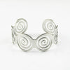 New Bracelet Popular Glossy Hollow Geometric Bracelet Ring Shape Open Bracelet