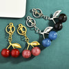New Cherry Keychain Bag Pendant For Women Made Of Metal Ideal For Wholesale