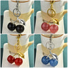 New Cherry Keychain Bag Pendant For Women Made Of Metal Ideal For Wholesale