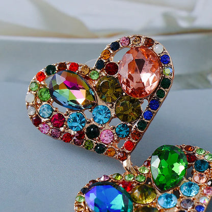 New Creative Heart-Shaped Earrings Trend Earrings