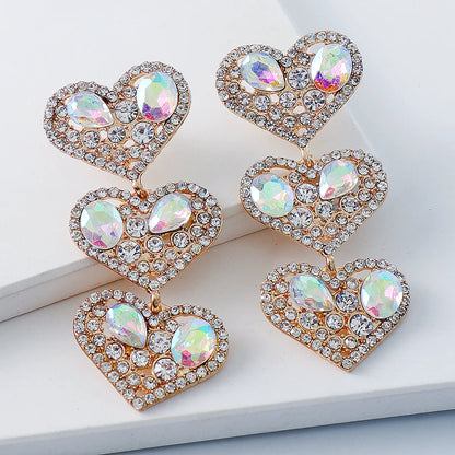 New Creative Heart-Shaped Earrings Trend Earrings