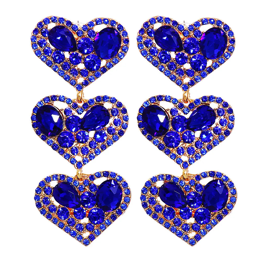 New Creative Heart-Shaped Earrings Trend Earrings