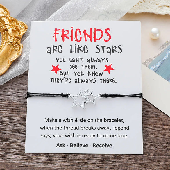 Vintage Style Star Alloy No Inlaid Unisex Bracelets