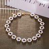 New Creative Retro Simple Drop Shape Pearl And Alloy Clavicle Chain Necklace For Women Set With Pearls