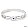 New Diamond Devil's Eye Stainless Steel Bracelet With Electroplating Original Design Exquisite Non Fading For Girlfriends