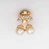 New Rhinestone-Studded Owl Swan Cherry Small Brooches Nhdp148727